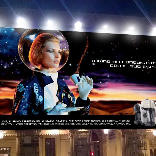 CAMPAGNA LAVAZZA. LAVAZZA ALLA CONQUISTA DELLO SPAZIO.