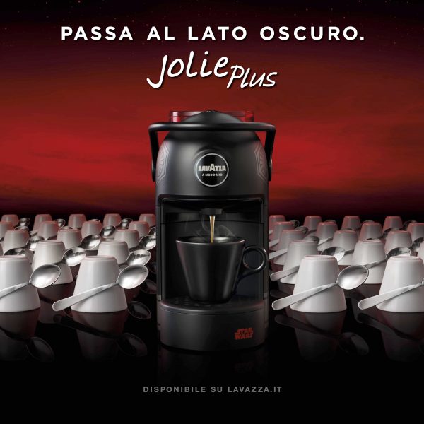 LAVAZZA E ARMANDO TESTA CELEBRANO IL NUOVO EPISODIO DELLA SAGA STAR WARS CON LA SPECIALE JOLIE PLUS