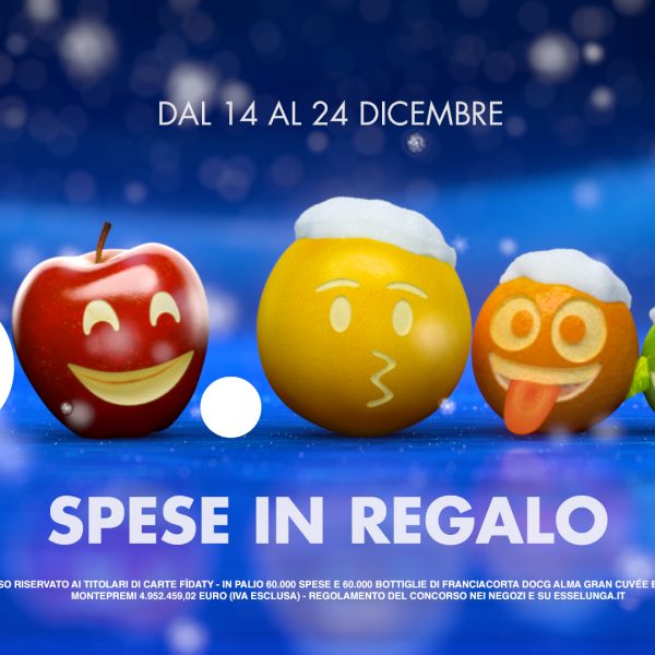 ESSELUNGA E ARMANDO TESTA FESTEGGIANO IL NATALE CON UNO SPOT D’ANIMAZIONE E 60.000 SPESE IN REGALO.