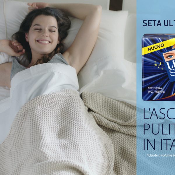 LINES SETA ULTRA NOTTE. LA LIBERTA’ DELL’ASCIUTTO PULITO.