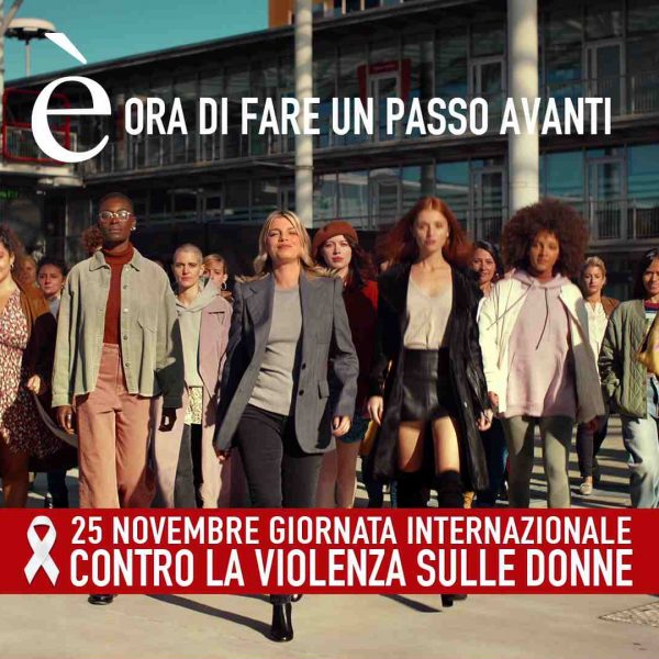 EMMA AND LINES STEP UP FOR THE ELIMINATION OF VIOLENCE AGAINST WOMEN. TODAY MORE THAN EVER. CREATED BY ARMANDO TESTA.