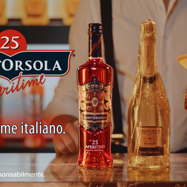The whole of Italy raises their glasses to toast with Sant’Orsola Luxury Spritz in the new campaign created by Armando Testa.